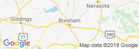 Brenham map